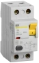 Differential Circuit Breaker VД1-63 2P 16A 30mA Type A IEK