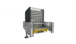 Vertical Storage System for Sheet Steel and Heavy Loads - DiKom-Lift H TWIN/MONO