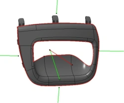 Left Rear Door Trim for M1 and N1 Vehicles - 96812375ZD