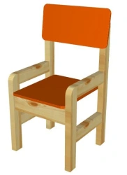 Wooden Children's Chair: Krepys Model 15336