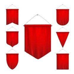 Sublimation and 3D Printed Banner Textile Flag Custom Design