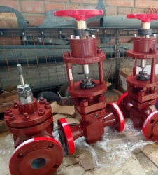 Steel Regulating-Cutoff Valves NHA KRO, DN 15-500 mm, Pressure 1.6-40 MPa