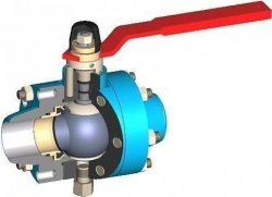 Spherical Ball Valves Type KS for Gas and Oil Pipelines