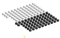 Contrast Building Blocks Set of 125 Pieces, KK125