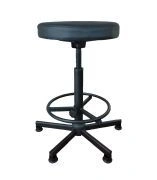Adjustable Stool with Thick Soft Seat, Model RS 37/RS 12
