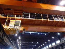 Double-Girder Electric Overhead Crane 10t, Model KM-SK-10-A5-25.5-12-U2