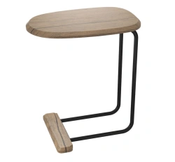 Sheffilton SHT-CT23 Stylish Side Table with Unique Edges