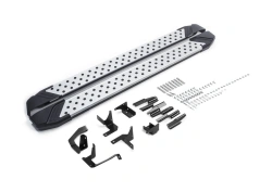 BMW-Style Step Plate D180AL + Mounting Kit for Hyundai Tucson 2021- & Hyundai Santa Fe