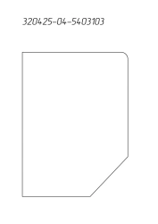 Left Side Window Insulated Glass Package No. 7 for PAZ 320425-04-5403103-10