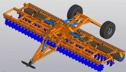Folding Disc Harrow BDS-6x2P