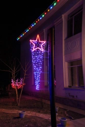 Decorative LED Light Panel "Rocket" - Outdoor Fixture with Brackets (220V, 24V, 12V)