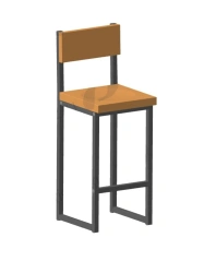 Simple Loft Half-Bar Chair RS 01.00.57