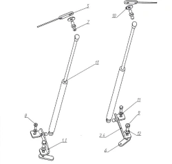 Smooth Hood Lifting Device for KIA CEED 2018-