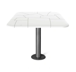 Modern Table with Reinforced Plastic Top - Sheffilton SHT-TU13/TT30 83/83