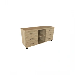 Sturdy Sideboard with 6 Drawers - Model K-972