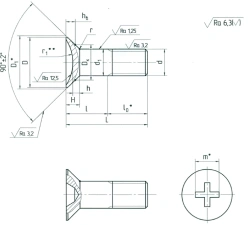 Countersunk Bolt