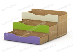 Expandable Children's Beds - 2 and 3 Sectional Models