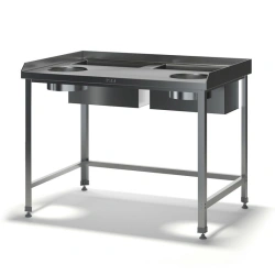 Stainless Steel Root Vegetable and Produce Processing Table SDK-N