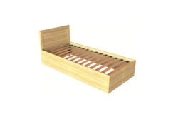 Bed K-9 - 900mm Orthopedic Base, Sonoma Oak Finish