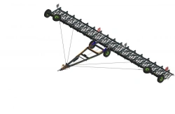 Hydraulic Hitch SГS-17 for 140 HP Tractors