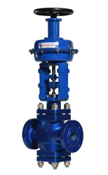 Membrane Actuated Two Seat Control Valve KR Type with MIM, DN 25-80, PN 16