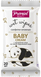 Creamy Wet Wipes for Baby Hygiene - 24 Pack PREMIAL