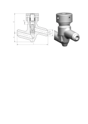 Reverse Valve 843-40-0A-04 for Thermal Power Plants