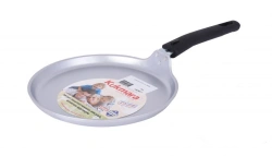 Aluminum Cast Crepe Pan 240mm by Kukmara with Removable Bakelite Handle