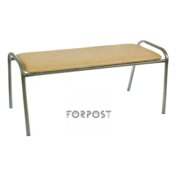 Two-Seater Bench for Public and Office Spaces