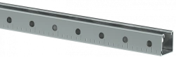 Perforated Strut Profile 41x41x2700mm 2.5mm IEK