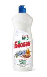 Biolan Active Dishwashing Liquid with Flaxseed Oil