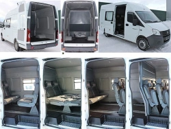 Passenger and Cargo Transport Vehicle IAC-1767MY on GAZelle NEXT Chassis