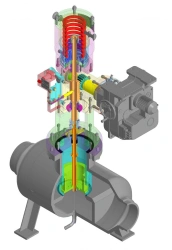 Electromechanical Drives for Valve Control in Turbine Installations (TU 28.14.20-001-001)