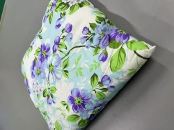 Cotton Fabric Pillow with Synthetic Swan Down Filling