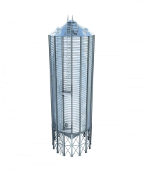 Metal Cone-Bottom Silo for Food Industry SK246-2-6.4/6