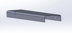 Vacuum-formed Plastic Cladding Profile 5299-10-5403133