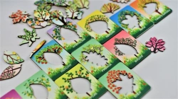 Leaf Shapes Educational Toy Set (Segan Method)