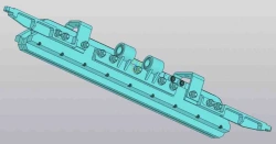 Rail Brake VGR 74.431.00.000 SB for Emergency Wagon Stops
