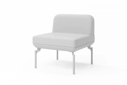 Ergonomic Lounge Chair for Public Spaces L15-1D