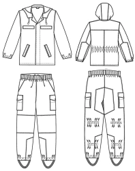 Lightweight Summer Uniform Suit for Law Enforcement Personnel