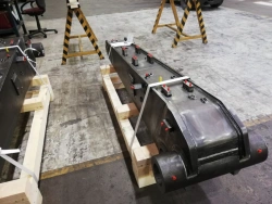 Hydraulic Excavator Rear Boom Cat M316 Wheel Excavator Component