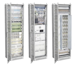 Automatic Locking System with Tone Rail Circuits, Centralized Equipment Placement in 19-Inch Cabinets