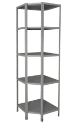 Corner Metal Cabinet for Efficient Space Utilization