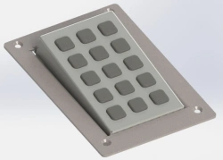Vigilance Control Pedal for Tram Vehicle PBTW001