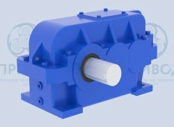 Cylindrical Horizontal Gear Reducer Novikov 2Ц2-100, 2Ц2-125, 2Ц2-160, 2Ц2-200, 2Ц2-250
