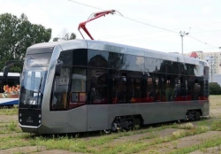 Low-Floor Passenger Tram Car Model ATMZ-1.001.N
