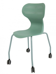 Auditorium Chair AK3 - Metal Frame with Wheels