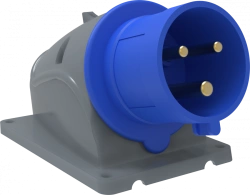 IP44 MAGNUM Stationary Plug SSI-523 32A 200-250V 2P+PE