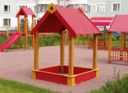 Closed Sandpit for Children's Playground 320x4000x1500MM