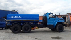 Water Tanker for Transporting Water ACV 4671L2-20 on Ural 4320-6951-70 Chassis